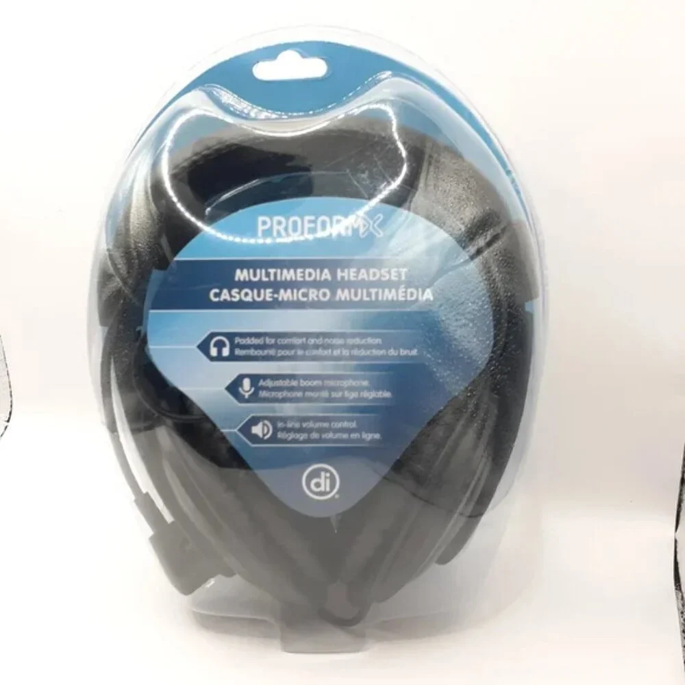 DIGITAL INNOVATIONS Padded Headset | Over-Ear | VoIP & Gaming | NIB